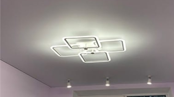 Матовые натяжные потолки